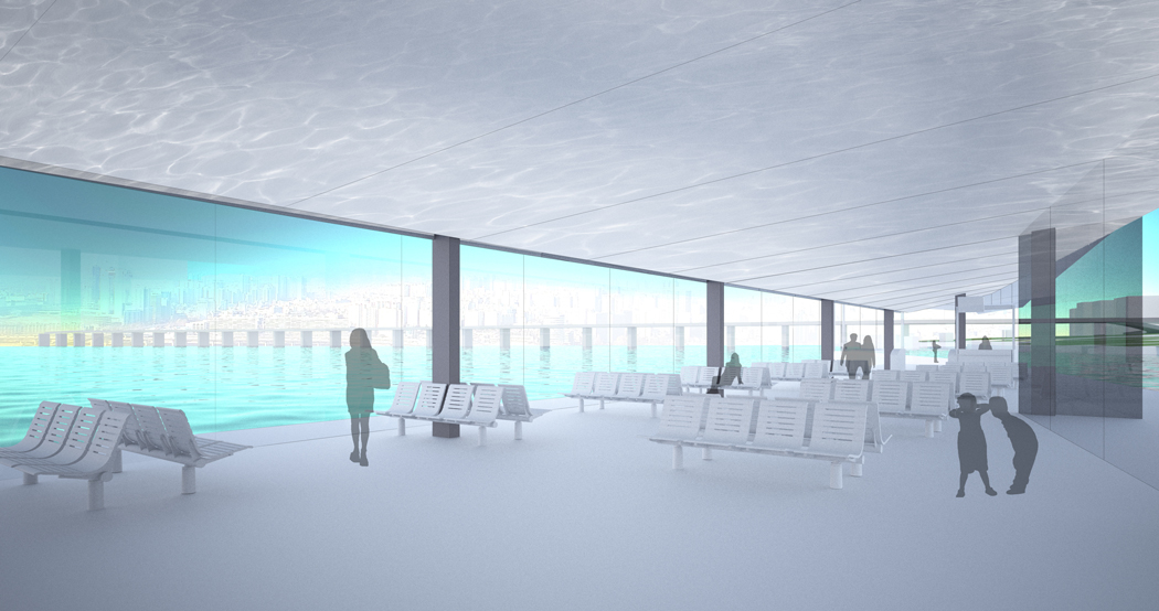 With the Flow | Yeoui-Naru Ferry Terminal Competition